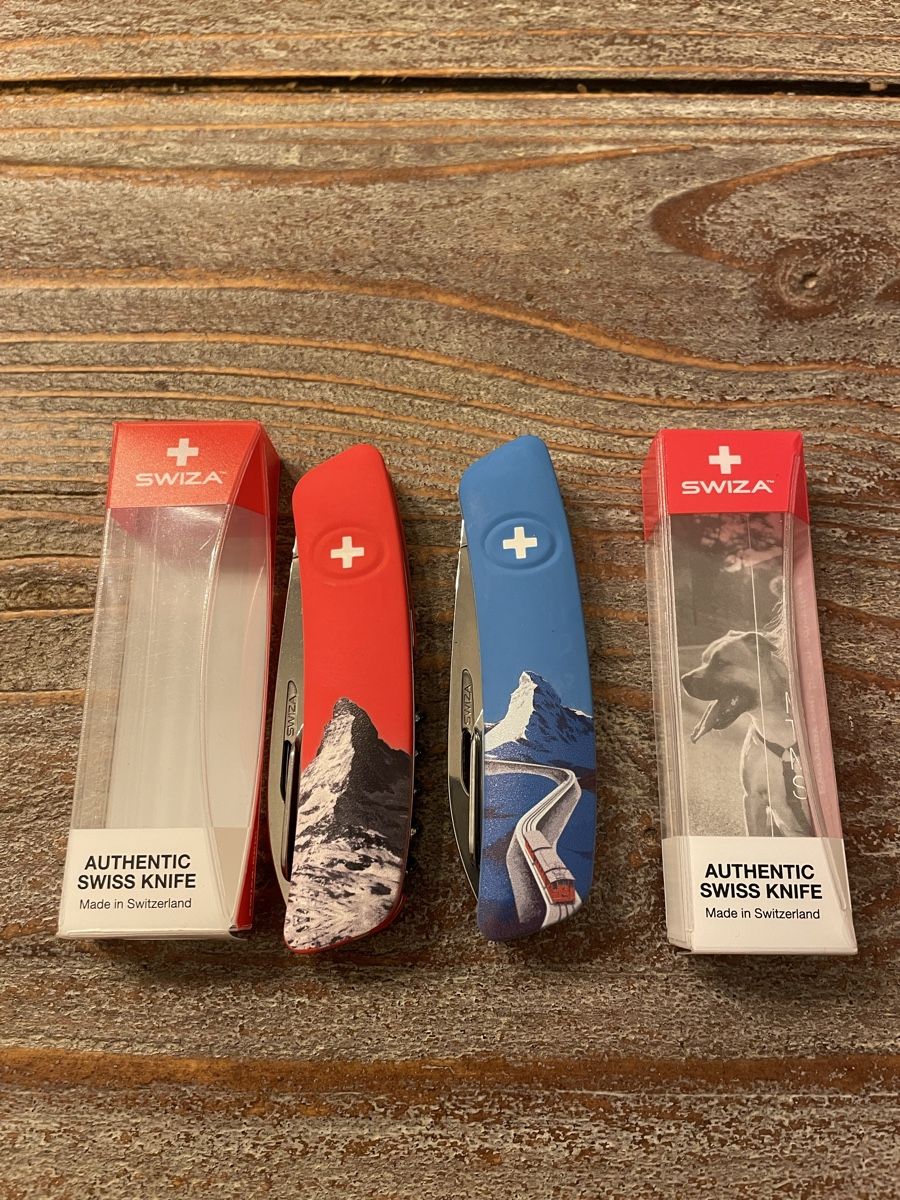 Swiza Taschenmesser: Swiza Zermatt – Neu und originalverpackt aus Heitenried von Alpuchalb