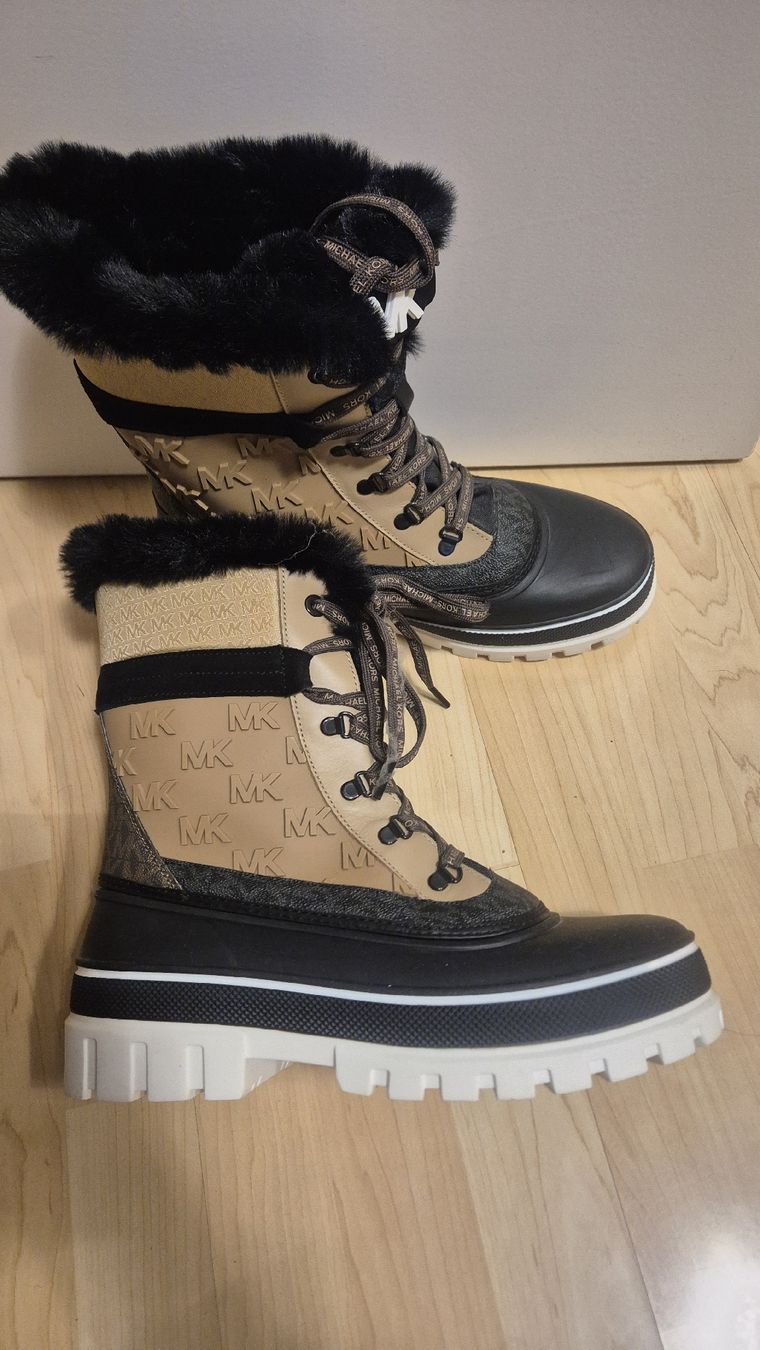 Michael Kors Scarpe da uomo: Michael Kors Ozzie Mixed Stiefel – Nuovo (secondo la descrizione) da St. Gallen venduto da eli_c2kr 7