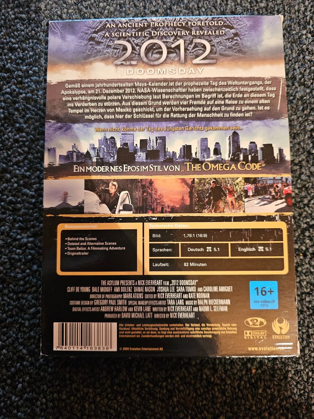 Tutti i DVDs: 2012 DOOMSDAY (13106) – Usato da Ruswil venduto da jan_bxl5 1