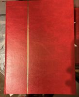 Livre rouge pages blanches  