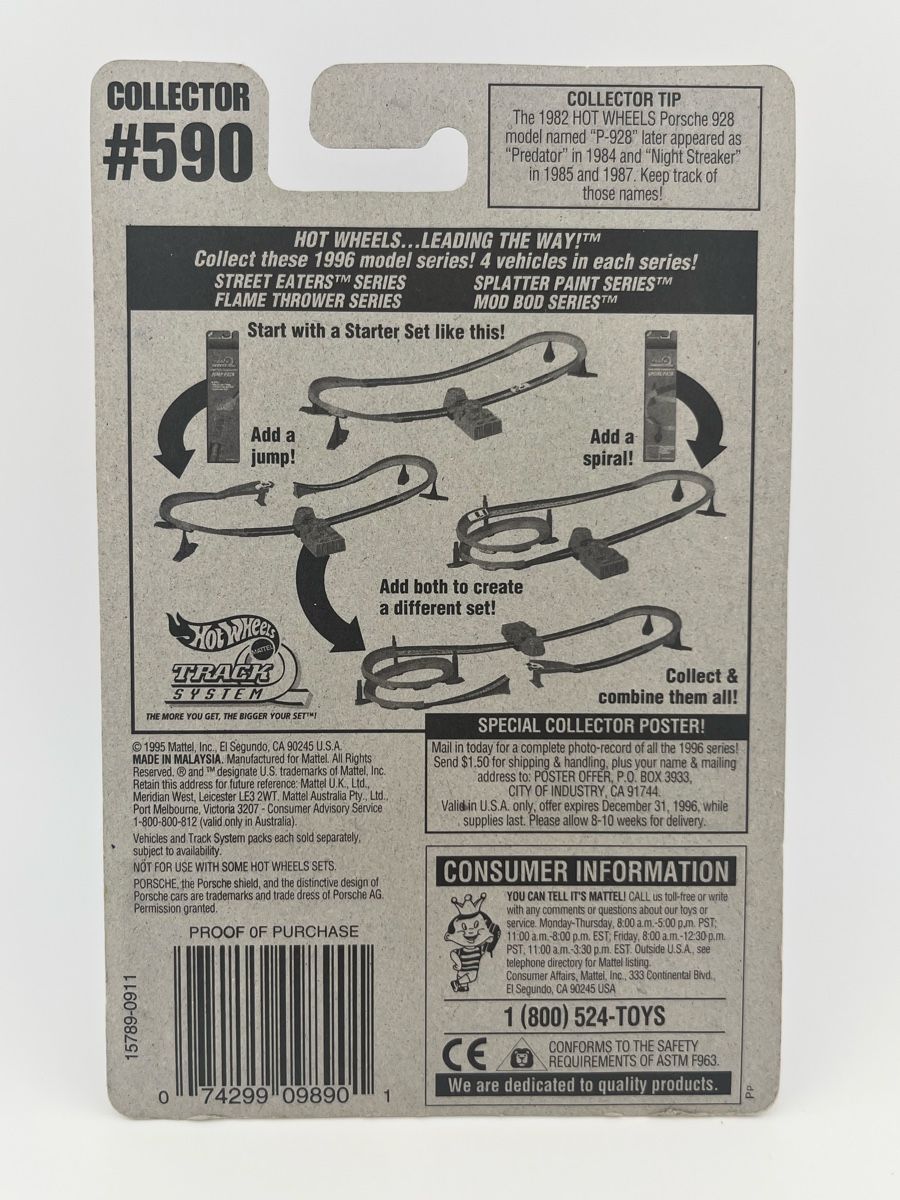 Hot Wheels Modellini d'auto: Hot Wheels Porsche 911 P-911 – Nuovo e nell'imballaggio originale da Rupperswil venduto da Lennox86 3