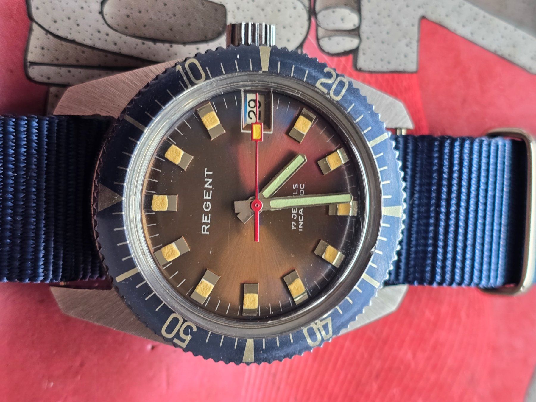 Orologi: 671 Regent Taucher  Date  HA – Usato da Muri AG venduto da Corredor 3