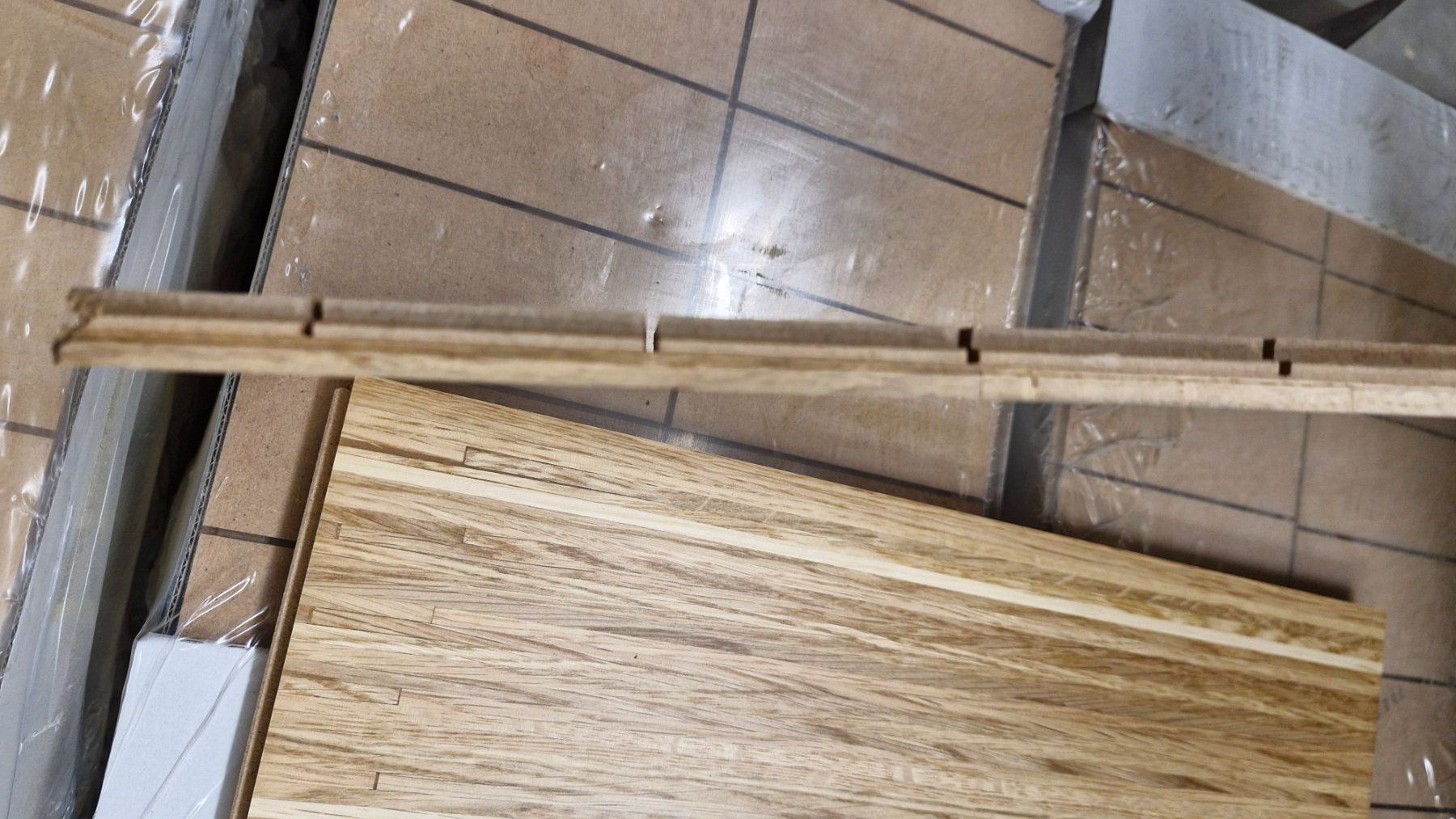 Articoli in legno: Weitzer Parkett WP STRIP 45 Eiche, Pack a 1,58m2 – Nuovo e nell'imballaggio originale da Dorf venduto da Zur-Lingg 1