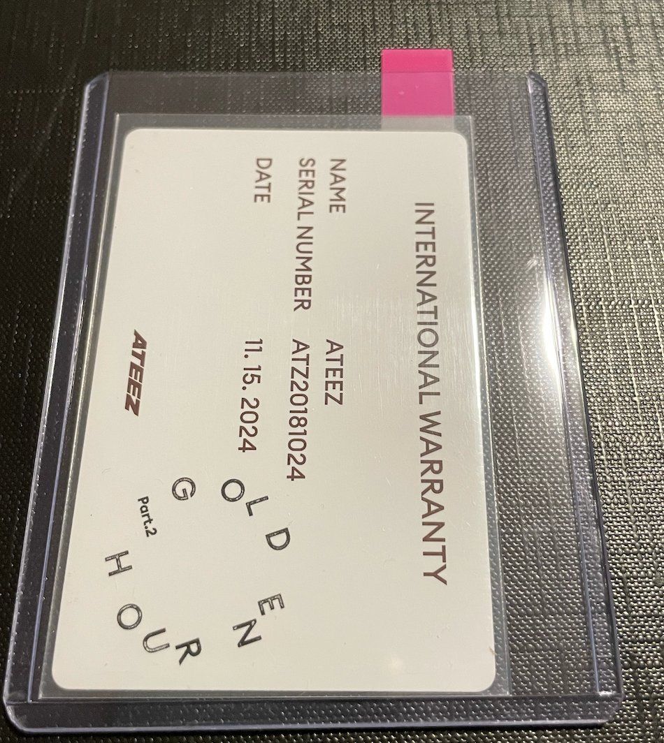 Carte collezionabili: ATEEZ - Yeosang – Usato da Uster venduto da ali_mp6n 1