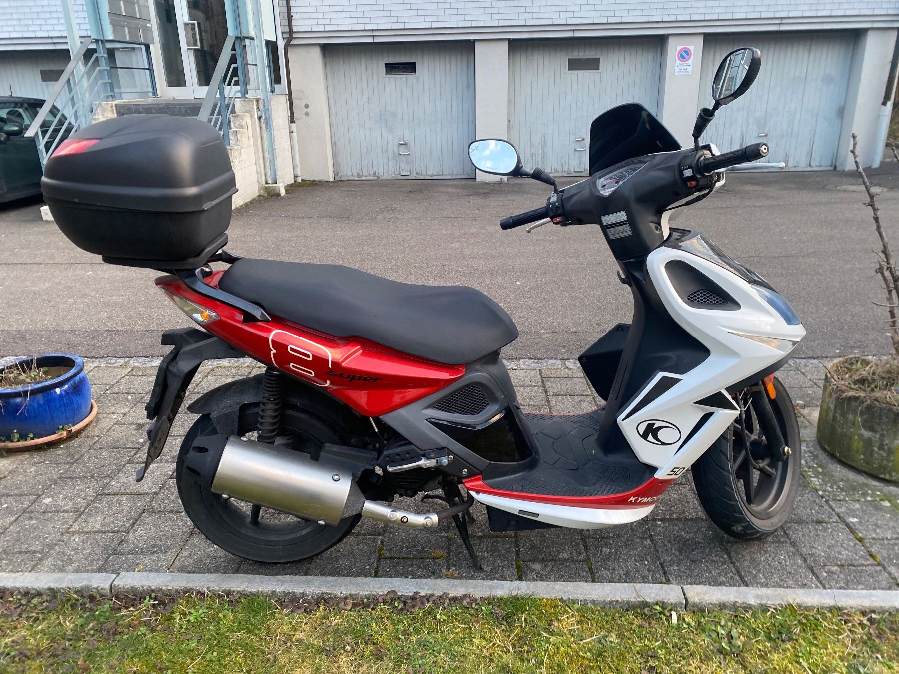 Kymco Scooter: Kymco Agility 50 Roller mit Topcase – Usato da Fahrweid venduto da mcm_glx2 6