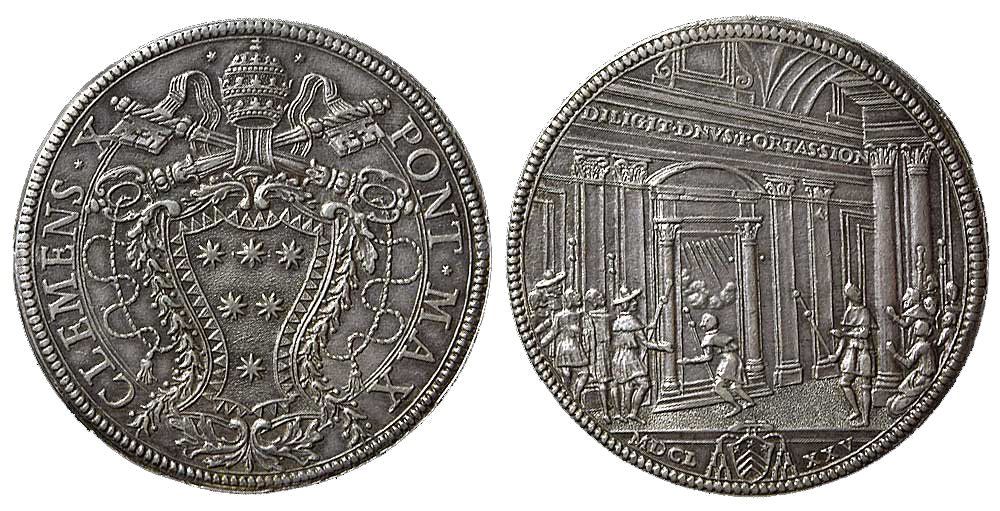Tutti le monete: Italien, Rom, Piastra 1675 – Usato da Chiasso venduto da Novamarketing