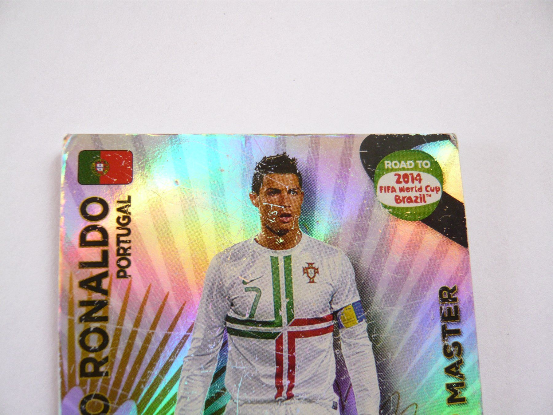 Panini Sammelbilder & Trading cards: PANINI 2014 CRISTIANO RONALDO CARTE USEE !!! – Defekt aus Echallens von vallottonp 2