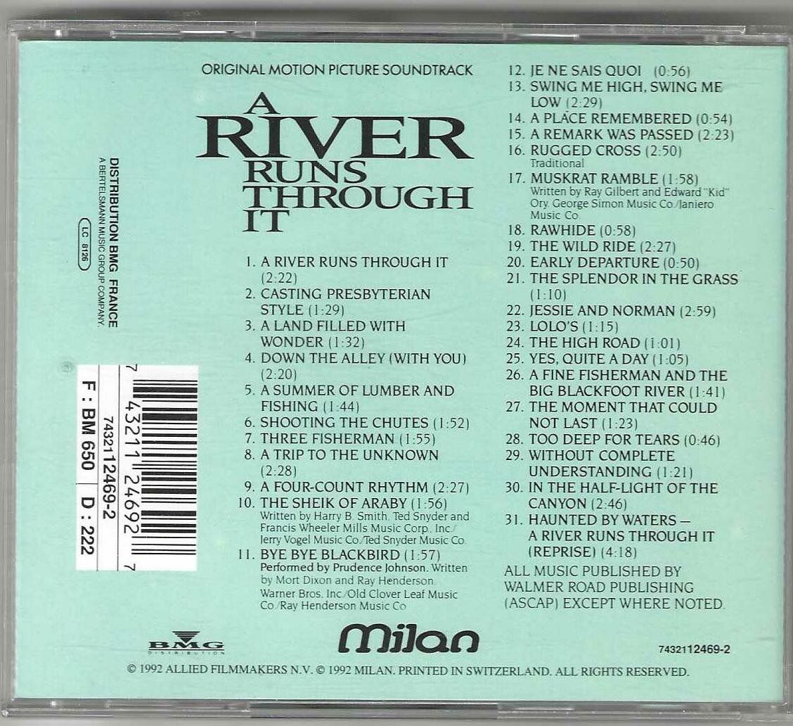CD: Mark Isham – A River Runs Through It – Usato da Genève venduto da CDLPBookS 1