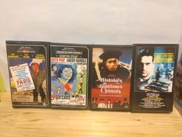 Lot de VHS anciennes