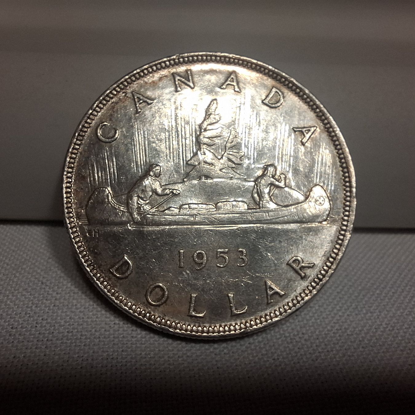 Tutti le monete: 1 Dollar Canada 1953 – Usato da Nürensdorf venduto da DANG3REUX