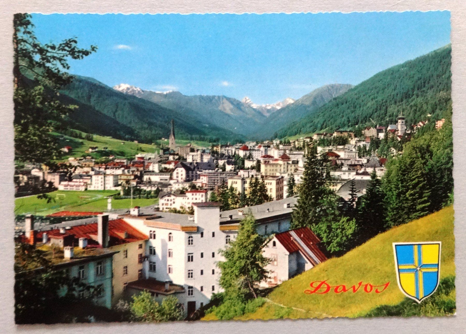 Cartes postales: Davos (1560 m) – D'occasion à Fétigny par Billy2miny