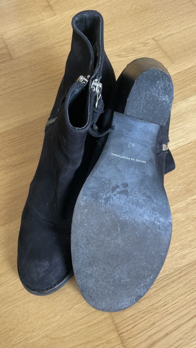 Scarpe da donna: Schwarze Stiefeletten, Grösse 42 – Usato da Zürich venduto da anrech 2