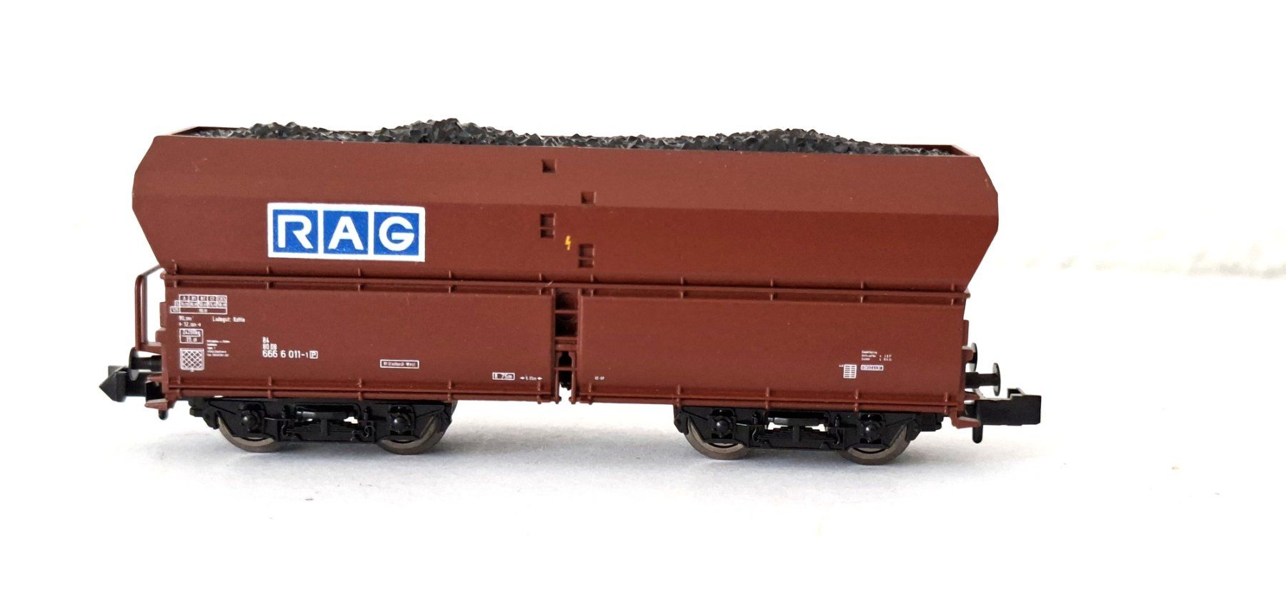 Roco Modellini di ferrovie: 3 Roco DB Kohlewagen RAG – Usato da Biberist venduto da Ntrains 4