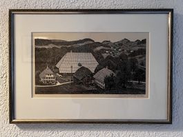 Emil Zbinden Beim Kaltacker 1940