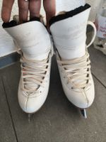 Eislaufschuhe Graf weiss gebraucht / Schlittschuhe