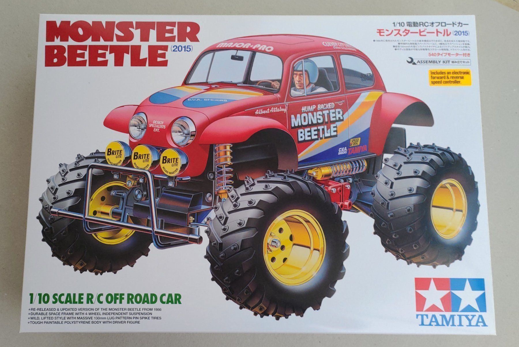 Tamiya Modellismo RC: Tamiya Monster Beetle 2015 – Nuovo (secondo la descrizione) da Wetzikon ZH venduto da Douglas-MD-11