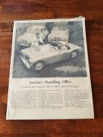 Originales Verkaufsinserat Austin Healey aus dem Jahre 1954