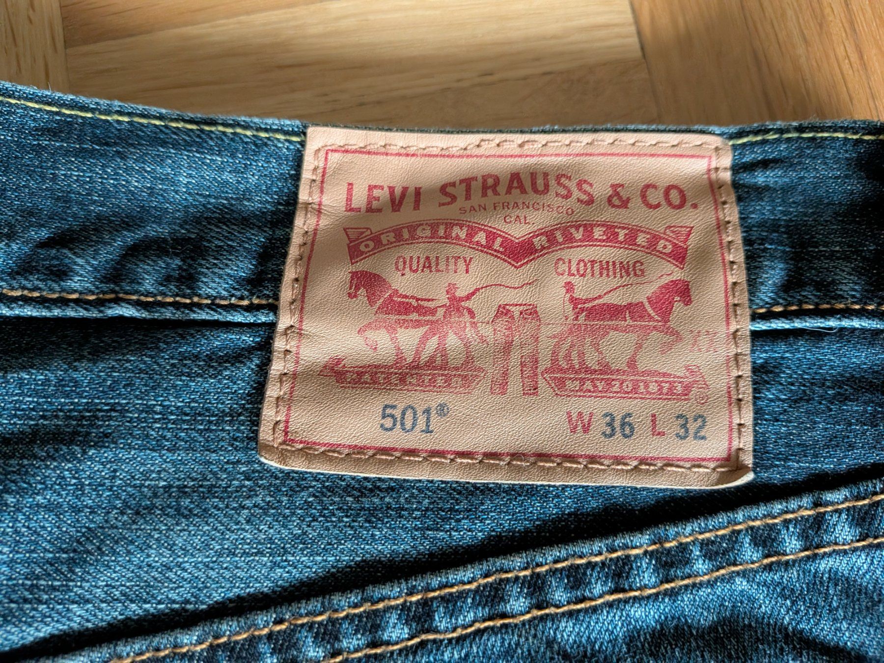 Levi's Jeans: LEVI Jeans 501, Gr.36/32 – Usato da Münchenbuchsee venduto da Grundel74 2