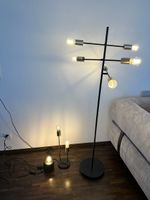 Stehlampe inkl 2 Nachttischlampen