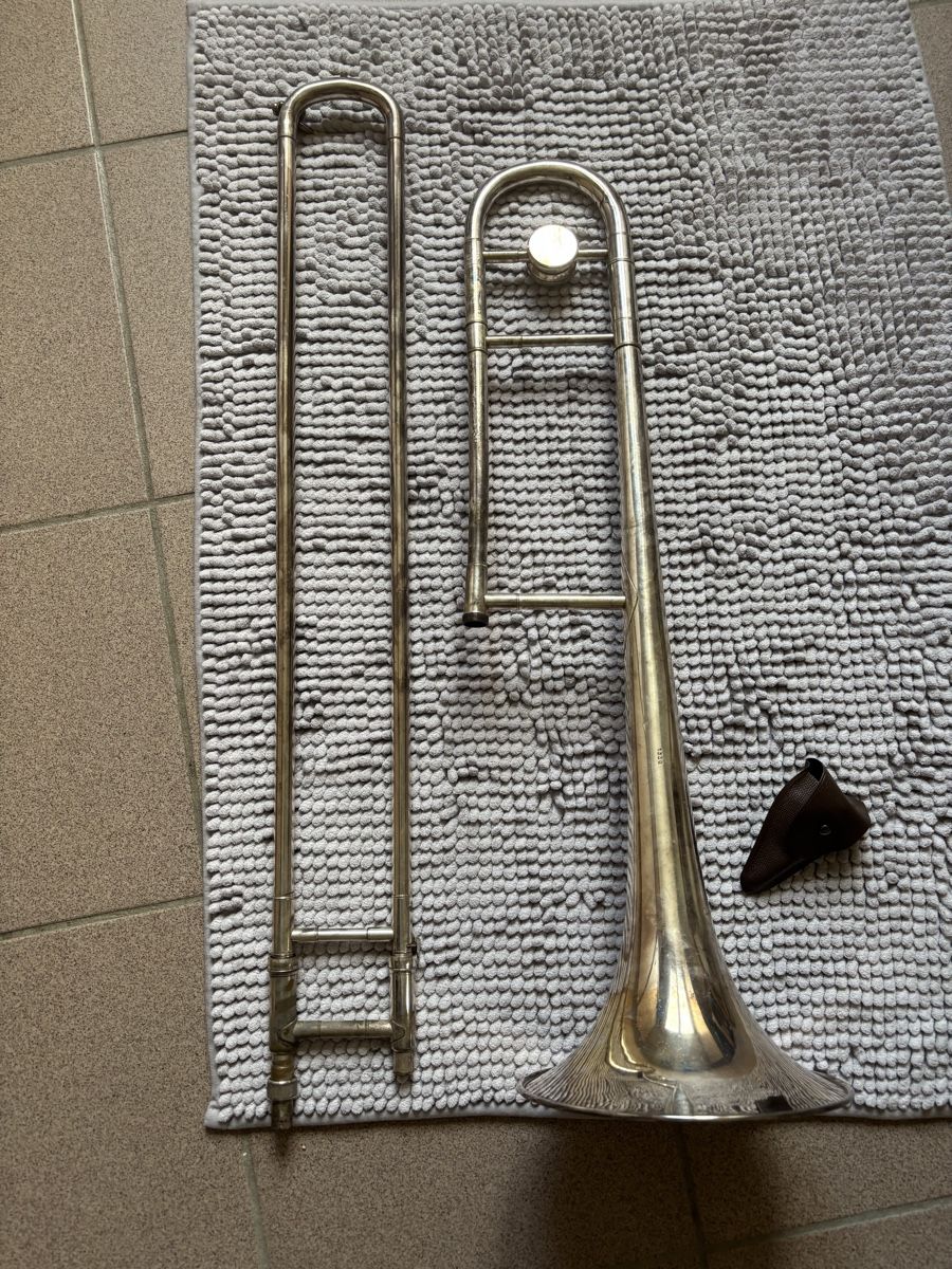 Musikinstrumente: Trombone Ténor Antique Couesnon Paris – Gebraucht aus Buttes von ButtA15 2