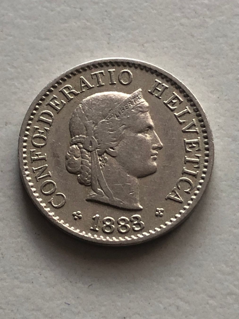 Toutes les monnaies: 5 Rp. 1883 Super – D'occasion à Schötz par Odpa