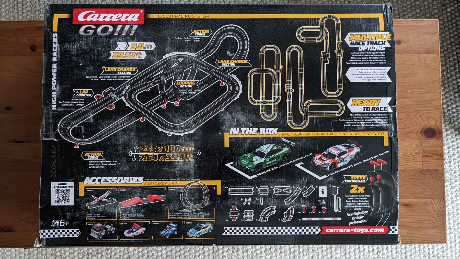 Carrera Circuits: Carrera GO!!! Rennbahn 9m DTM Set – D'occasion à Romanshorn par chaanem