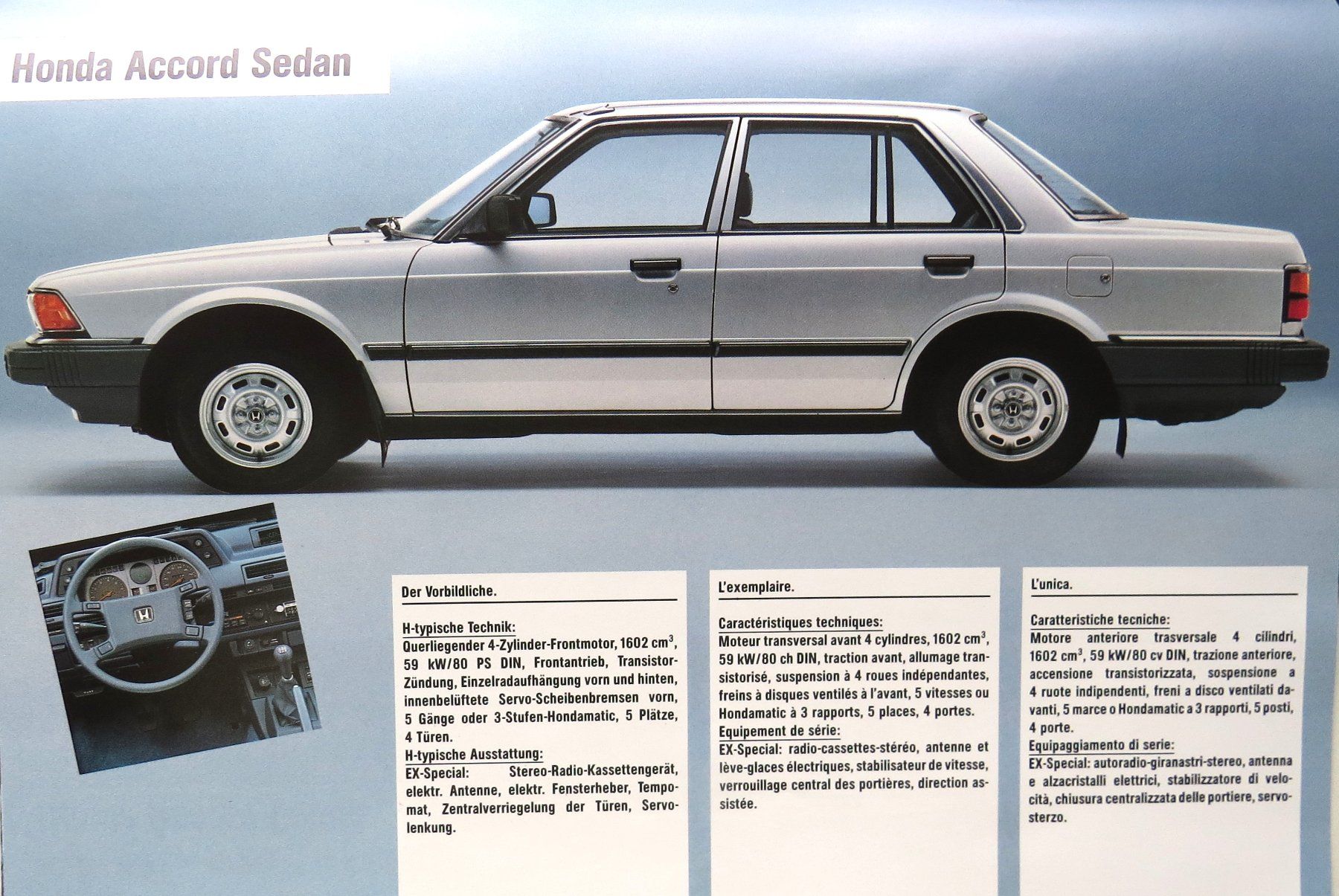 Honda Documenti: Prospekt Honda Gesamtprogramm – Nuovo (secondo la descrizione) da Ettingen venduto da Burago 3