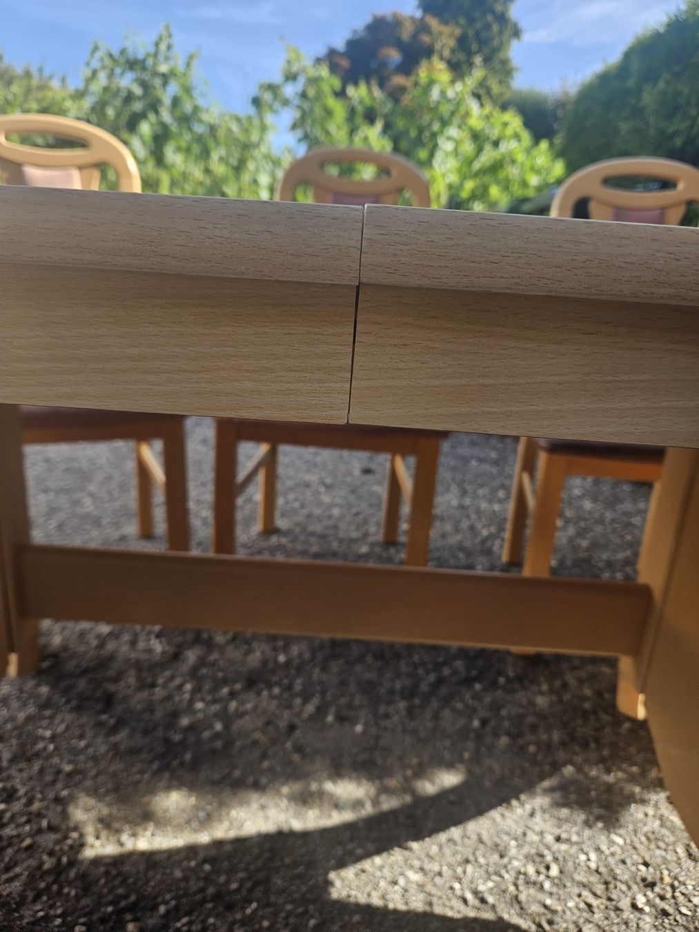 Conforama Tischset: Table Salle à manger (extensible) & 6 chaises – Gebraucht aus Bussigny von Zabeth1030 6