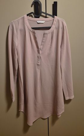 Elegante Bluse von ONLY in zartem Rosa - Grösse 34