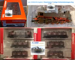 Fleischmann - Kohlenkübelwagen-Zug mit BR81 Ep 2/3 - RARITÄT