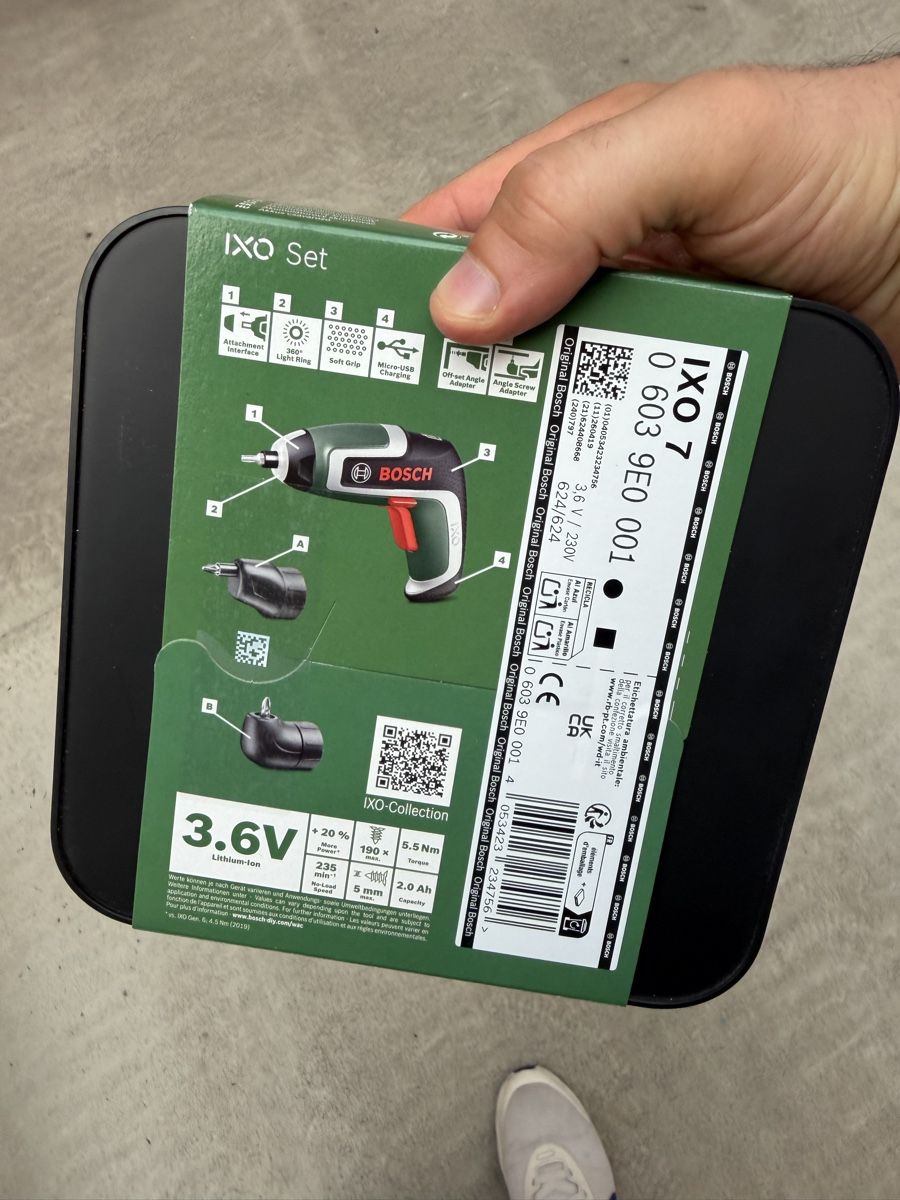 Tutti gli attrezzi: BOSCH IXO Set Akku-Schrauber 3.6V neu – Nuovo e nell'imballaggio originale da Kreuzlingen venduto da rom_w22m 1