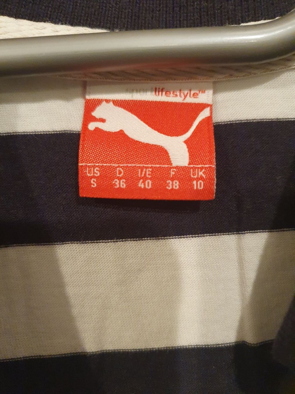 Puma Magliette Polo: Poloshirt Puma Gr. S gestreift – Nuovo (secondo la descrizione) da Heinrichswil venduto da sabi2809 1