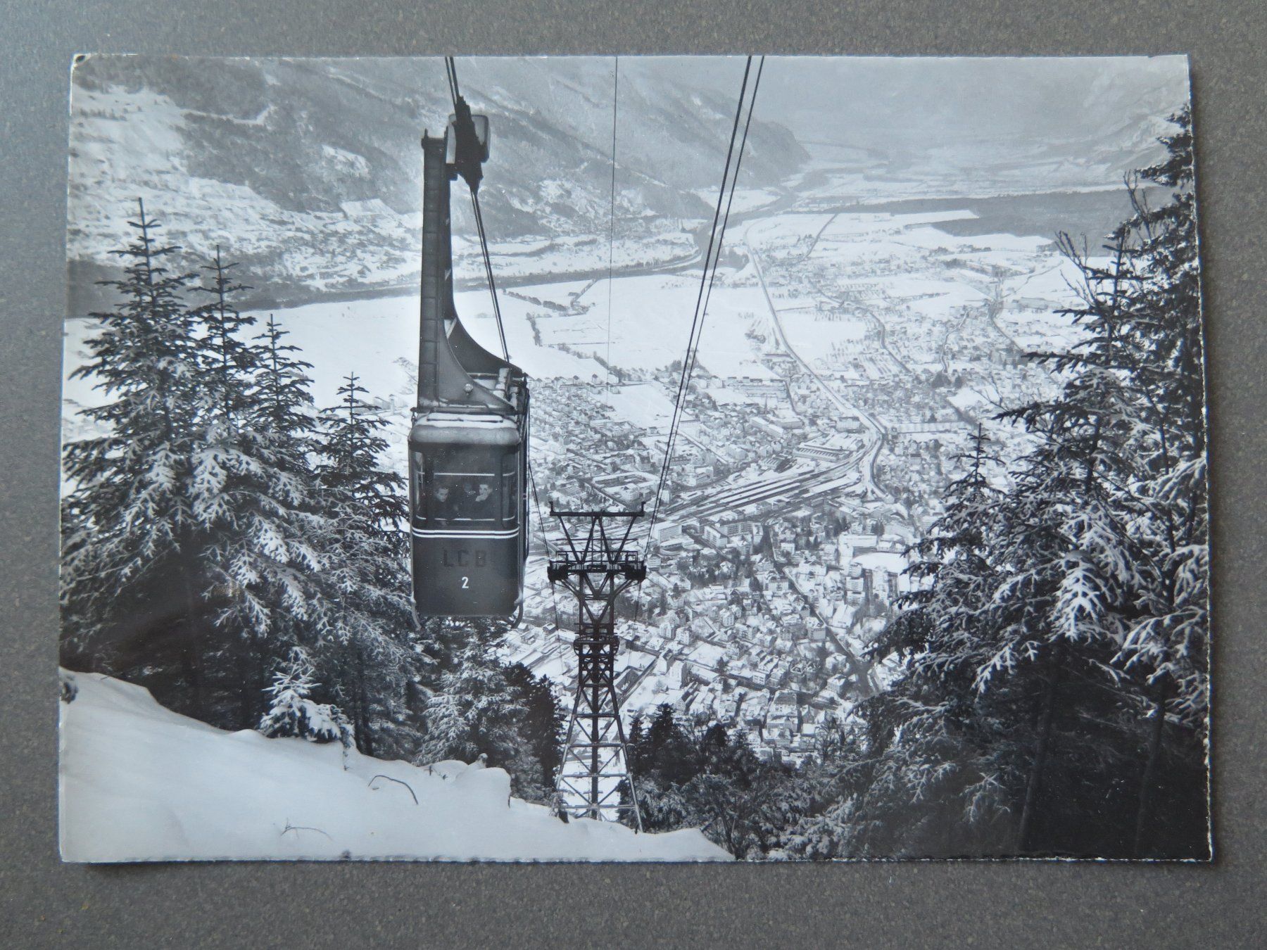 Ansichtskarten: CHUR-BRAMBRÜESCH - LUFTSEILBAHN – Gebraucht aus Wittenbach von lipasal