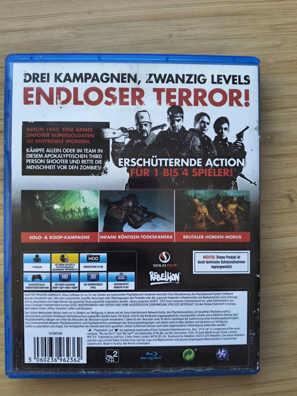 Giochi: Zombie Army Trilogy (PS 4) – Usato da Riedholz venduto da ste_96cd 1