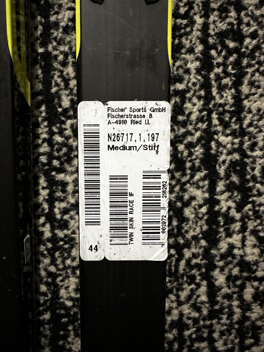 Fischer Sci: Fischer Twin Skin Race IF 197 cm – Usato da St.Moritz venduto da El_telemarco 3