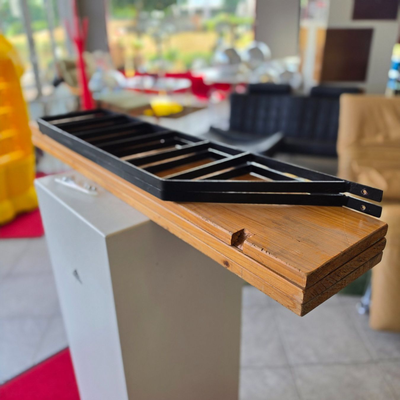 Scaffali: Stringregal, Bücherregal 1960 Vintage Regal String-Shelf – Usato da Nottwil venduto da Wondewa-Shop 2