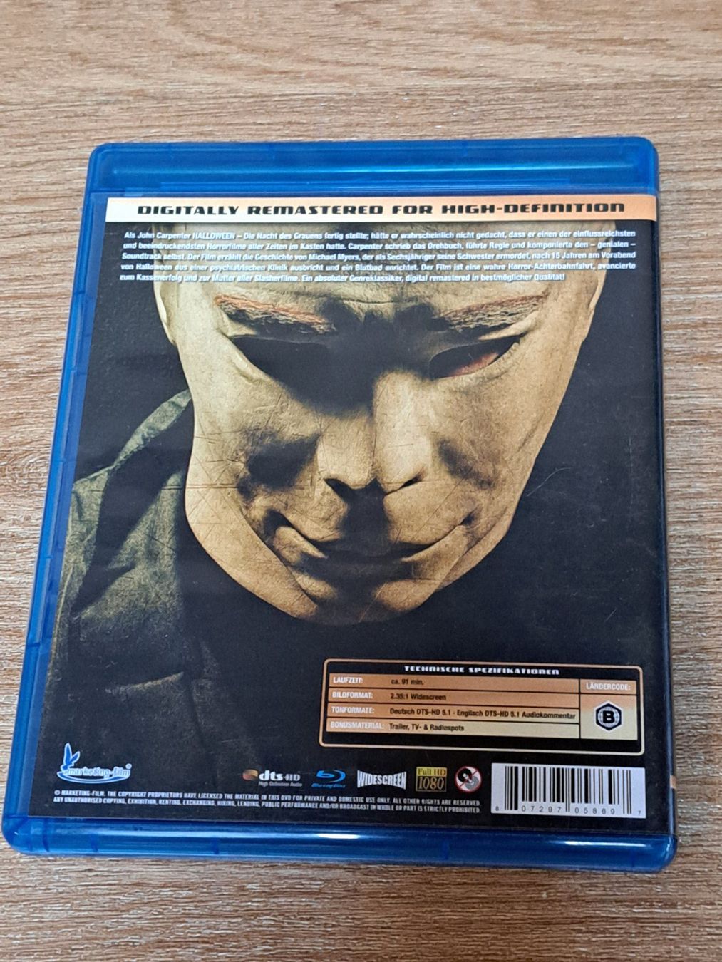 Tutti i DVDs: HALLOWEEN, Set mit 3 Blu-ray Horror-Filmen – Nuovo (secondo la descrizione) da Unterseen venduto da Kanica 4