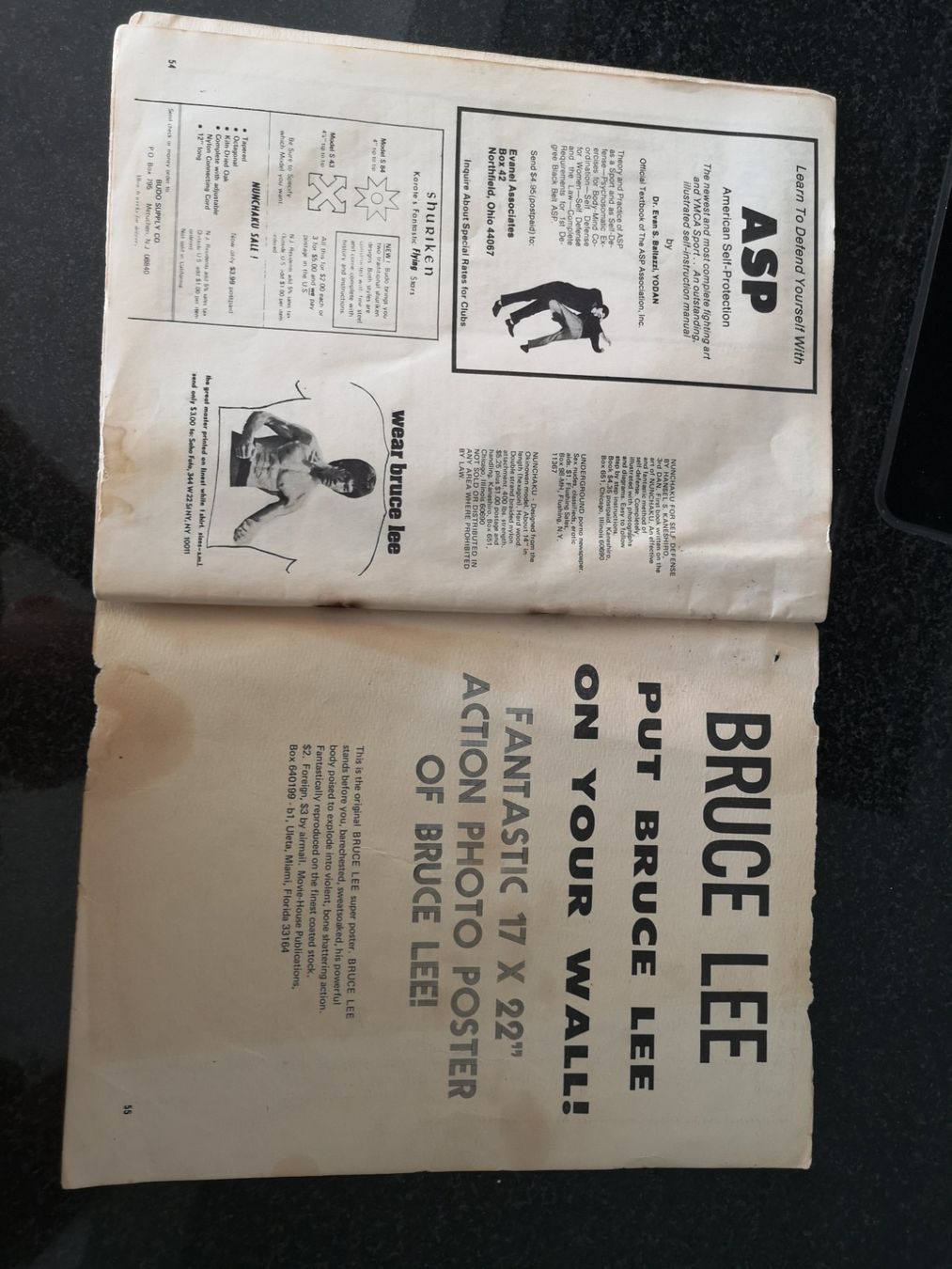 Riviste & Magazine: Heft Bruce Lee 1975 55Seiten – Usato da Anglikon venduto da magenbrot 4