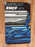 Original SNCF Plakat von J.Jacquelin, 1975, Vintage