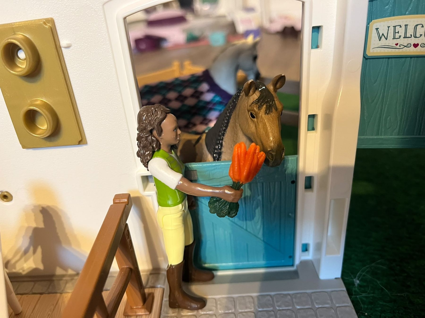 Schleich Giocattoli: Schleich reiterstübli+Camping set – Usato da Beinwil am See venduto da limaalpha1986 4