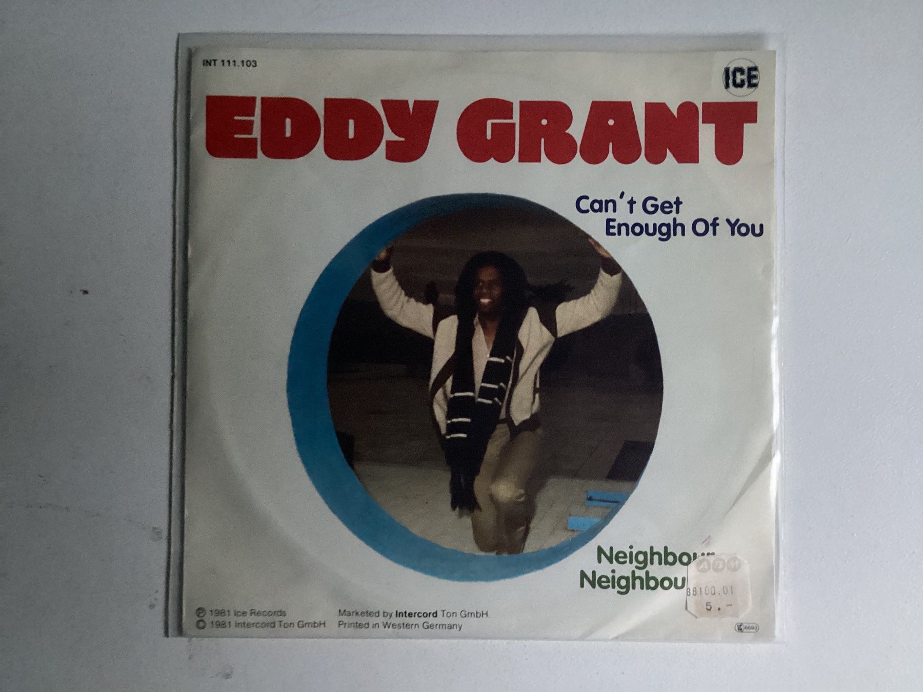 Schallplatten: Eddy Grant Single - Can’t Get Enough For You – Gebraucht aus Gutenswil von Hamzian