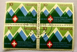 4er Block Nr.453 Stempelt Trimbach 1968   
