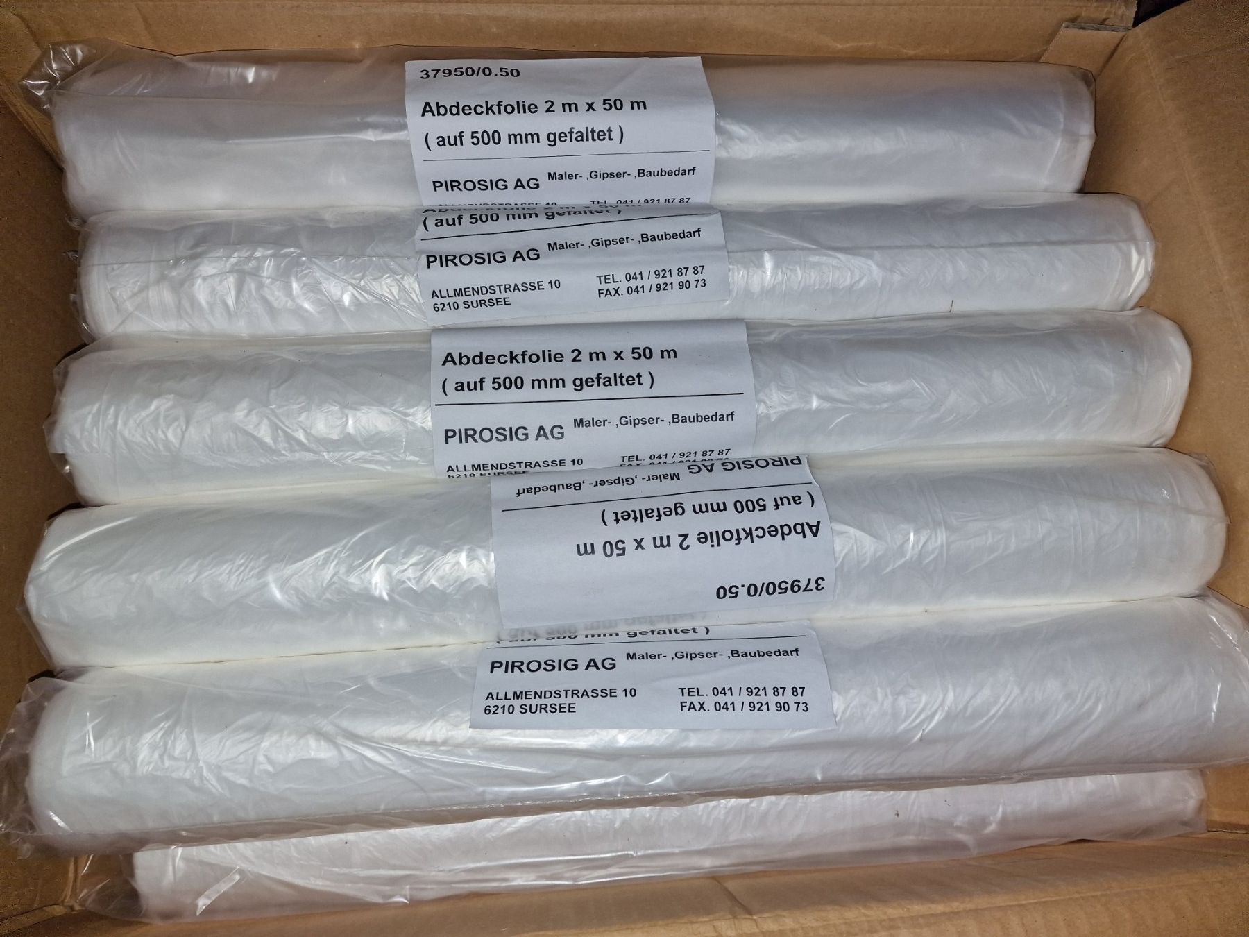 Lackretusche & Schutzfolien: Abdeckfolie – Neu und originalverpackt aus Flüelen von novena