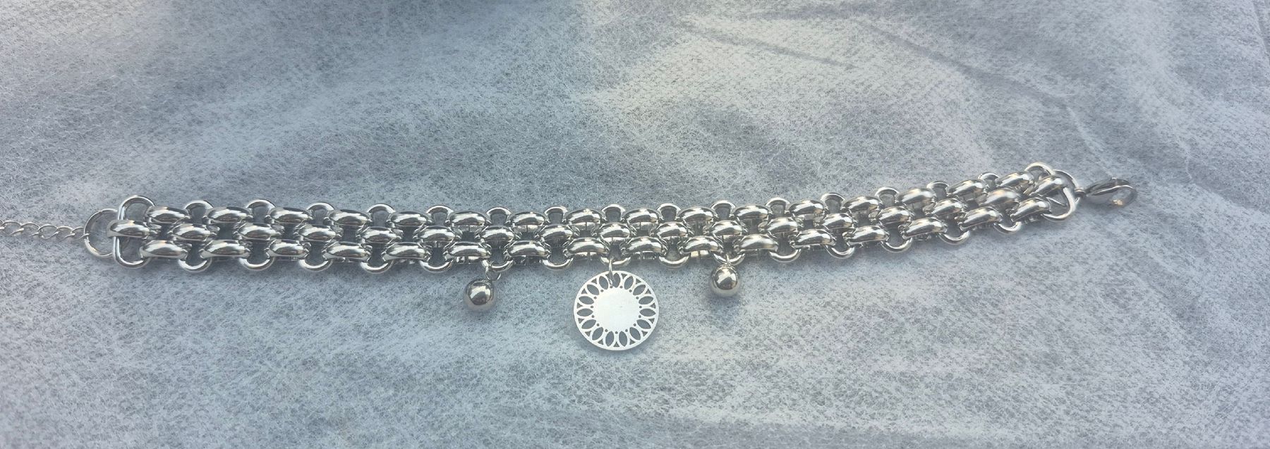 Armbänder & -reifen: Bracciale con ciondolo sole argento nuovo – Neu (gemäss Beschreibung) aus Giubiasco von Stefaniav 1