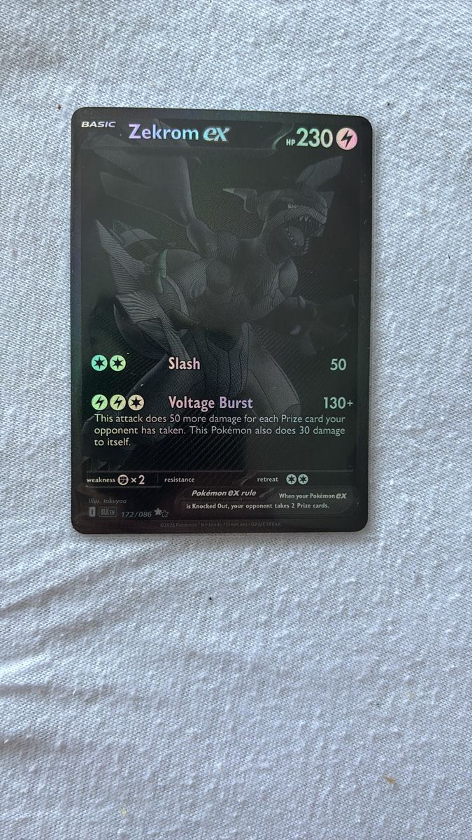 Pokémon Cartes à collectionner: Zekrom EX BWR EN NM-MINT – Neuf (Voir description) à St. Gallen par fedetinell
