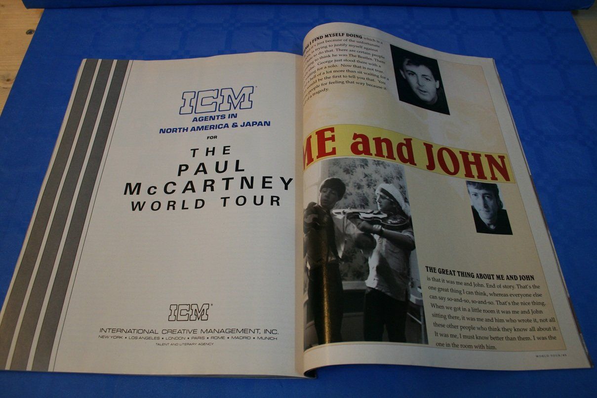 Libri: The Paul McCartney World Tour 1989 – Usato da Wettingen venduto da zibi137 8