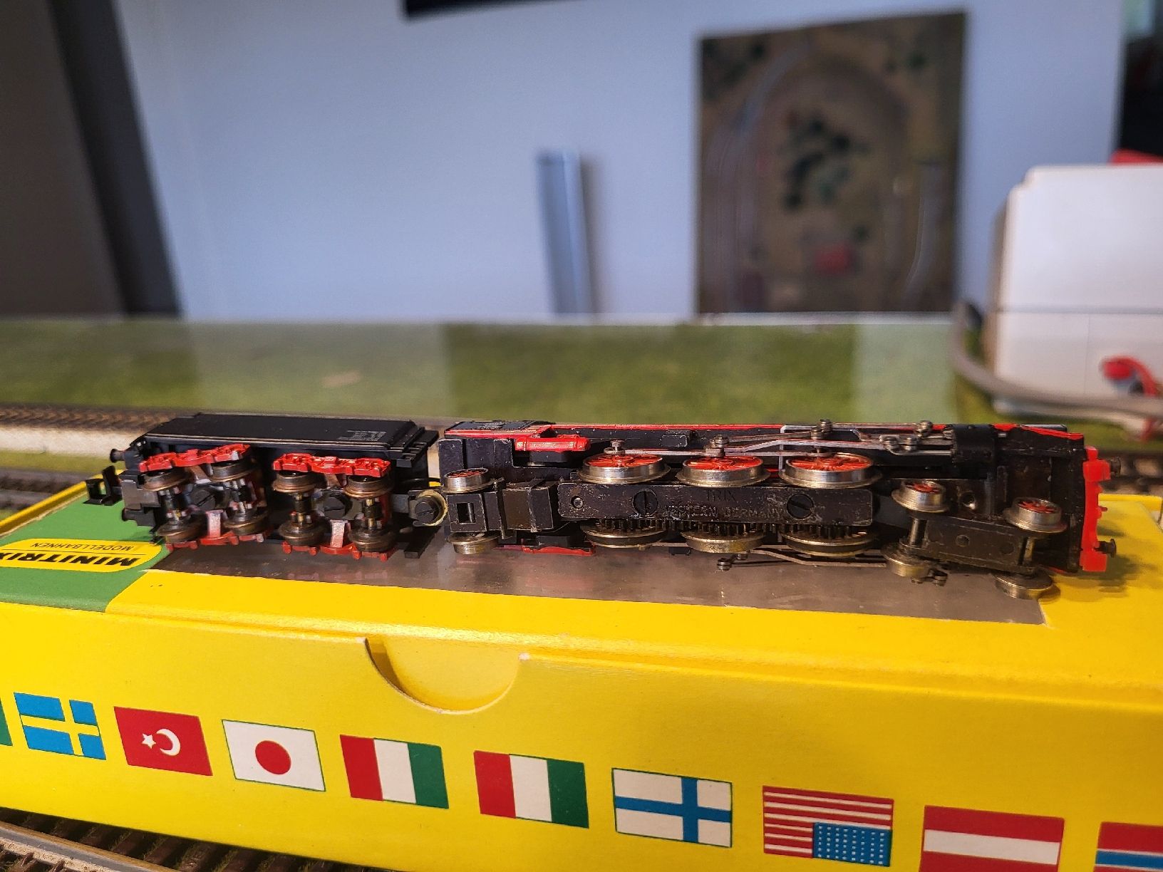Trix Modellini di ferrovie: Mini Trix 2990 Dampflok Analog Spur N – Usato da Pfäffikon SZ venduto da abschleppfahrzeug 3