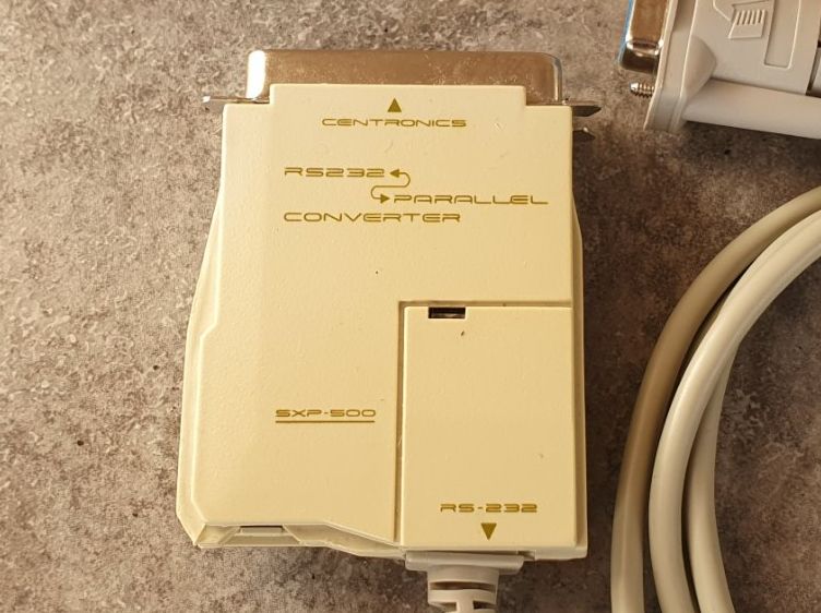 Convertitori: RS232 / Parallel Konverter – Usato da Kreuzlingen venduto da LeslieBar 4