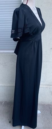 Splendide robe vintage style empire ST JAMES t.38=size12