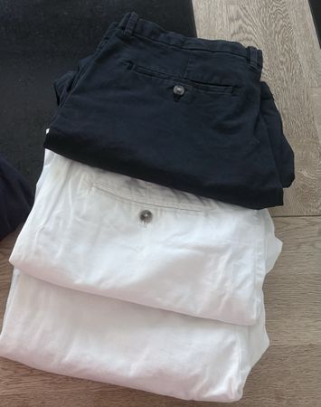 H&M Shorts Regular Fit Grösse 36/XL Schwarz & Weiss 3 Stück